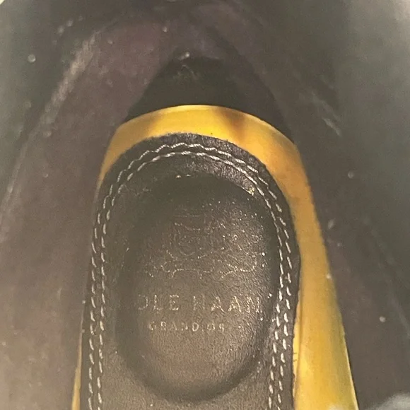 Women’s Cole Haan Grands Black Lace Up, Combat Style Boots. Size 8. Water Proof - Picture 7 of 8